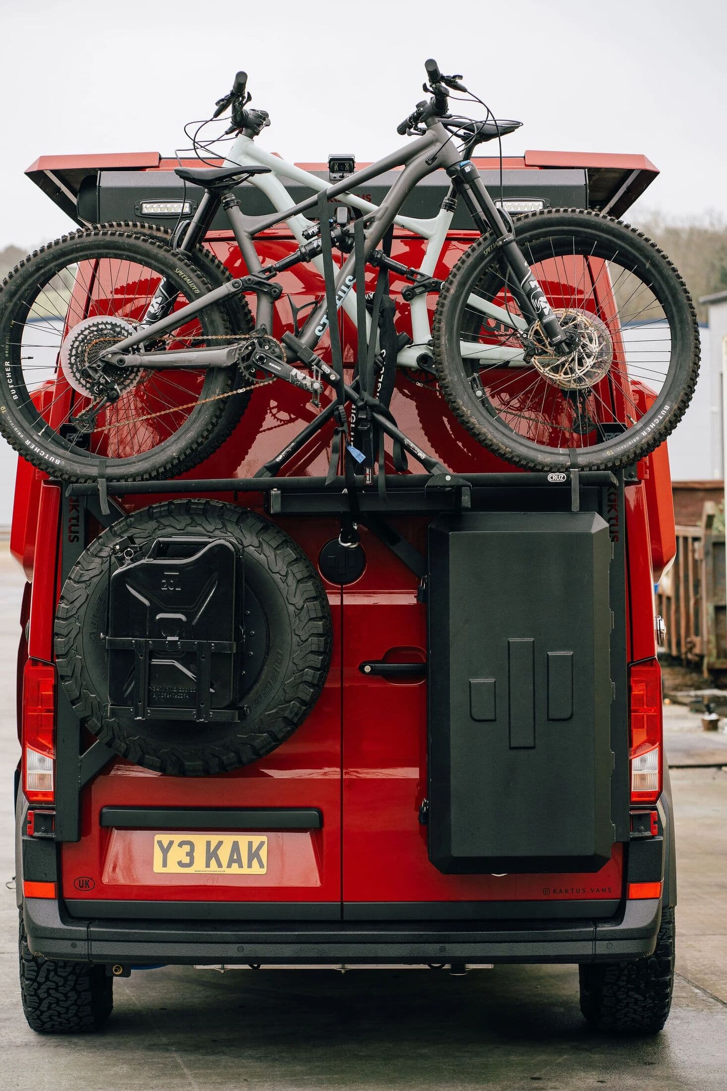 Bike Rack With Rear Rack and The Box