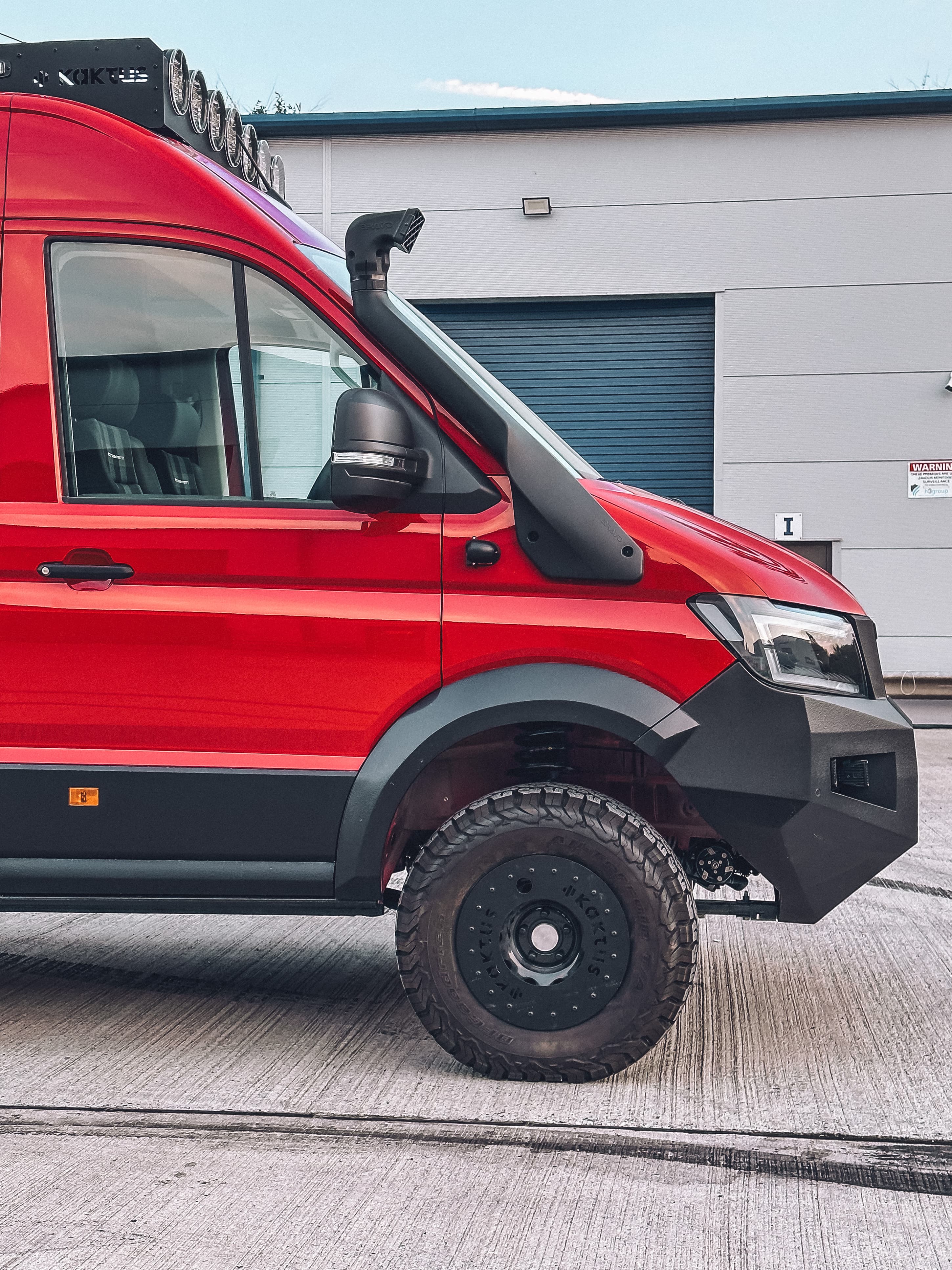 100mm Lift Kit MAN TGE & VW Crafter (2018 onwards)